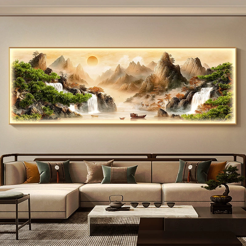 现代山水画【163】