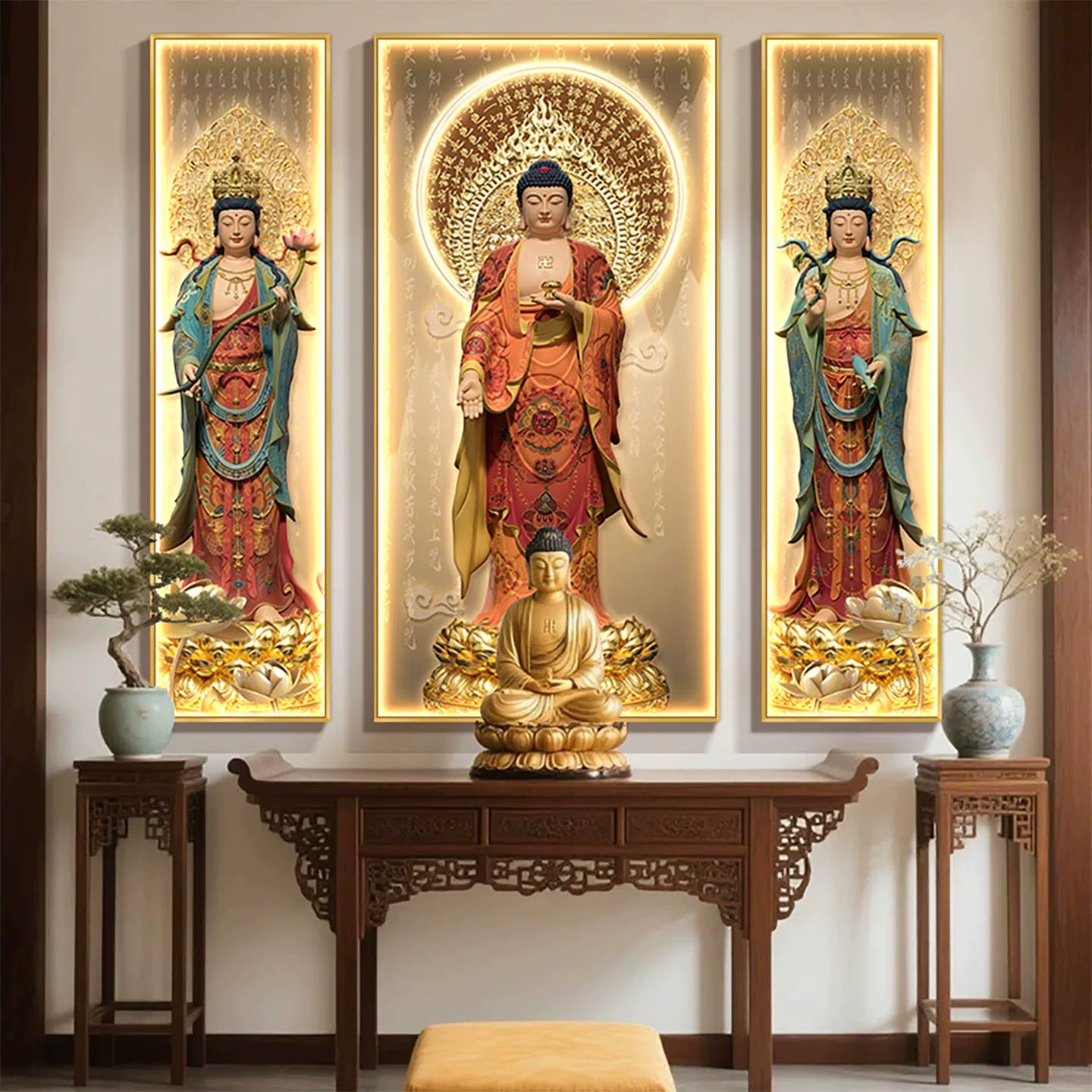 西方三圣【031】 – YIJIANG WALLART