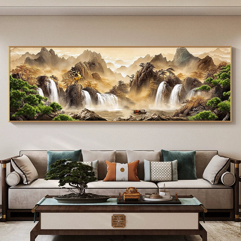 现代山水画【161】 – YIJIANG WALLART