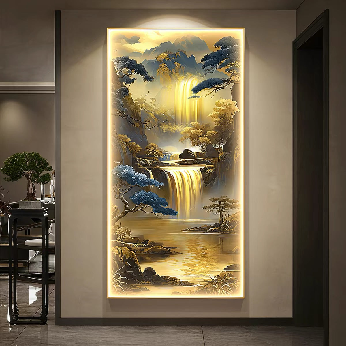 黄金山水画【002】
