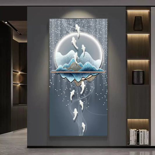 九鱼图【13】星空九鱼