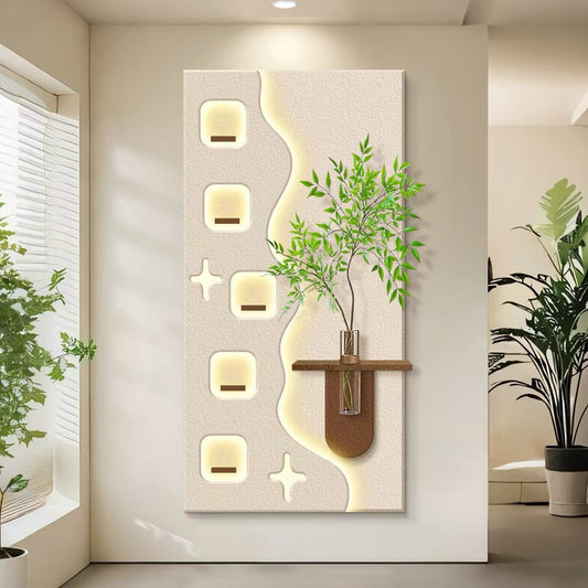 Sandstone Greenery Wallart【022】