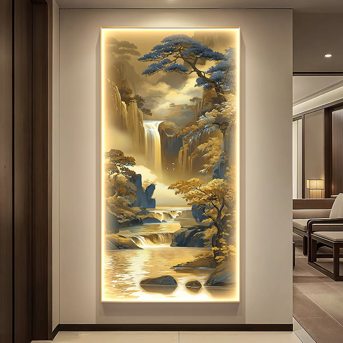 黄金山水画【004】