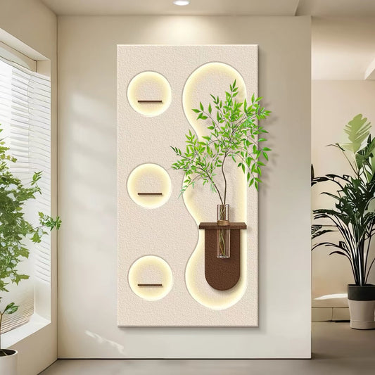 Sandstone Greenery Wallart【024】
