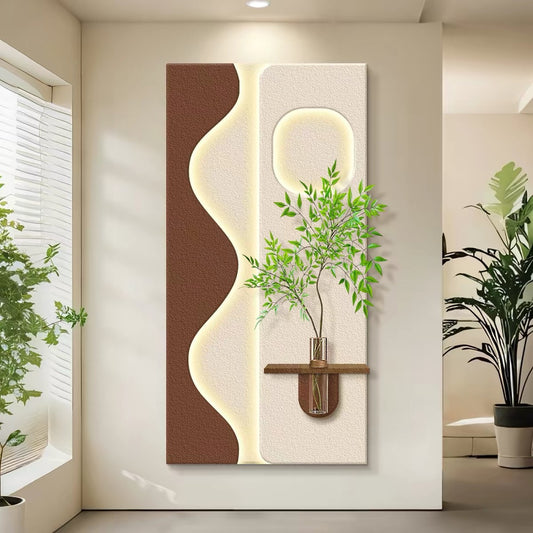 Sandstone Greenery Wallart【026】