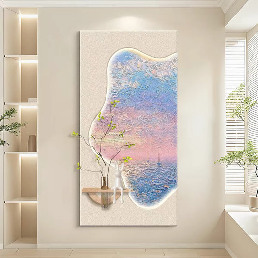 Sandstone Greenery Wallart【014】