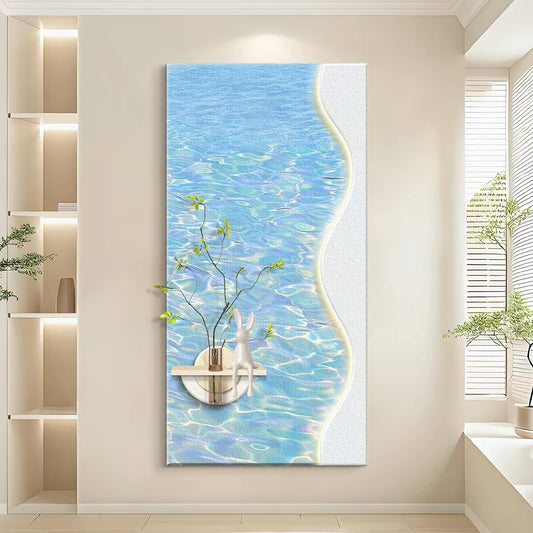 Sandstone Greenery Wallart【015】