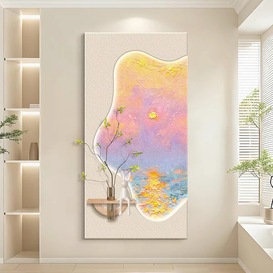 Sandstone Greenery Wallart【006】