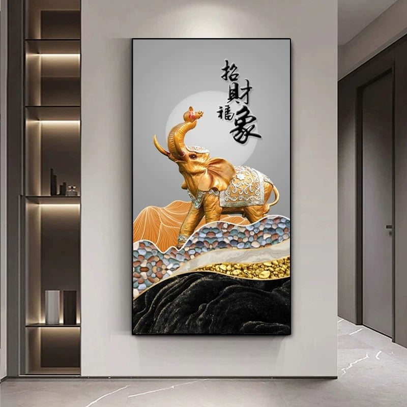招财福象 elephant【012】