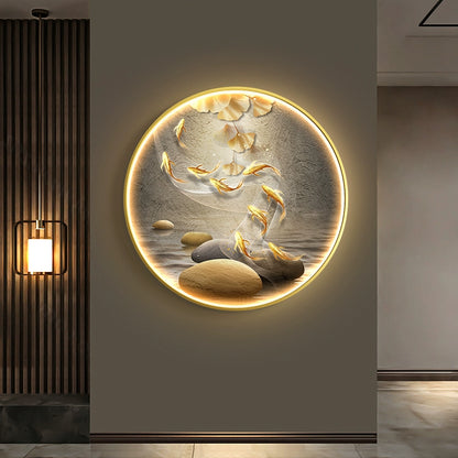 圆形D 九鱼石韵