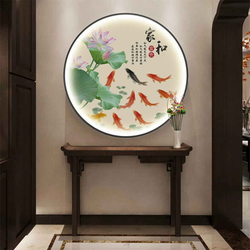 九鱼图 圆