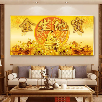 招财进宝 宝地生金