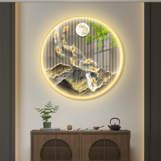 圆形A 玄关九鱼