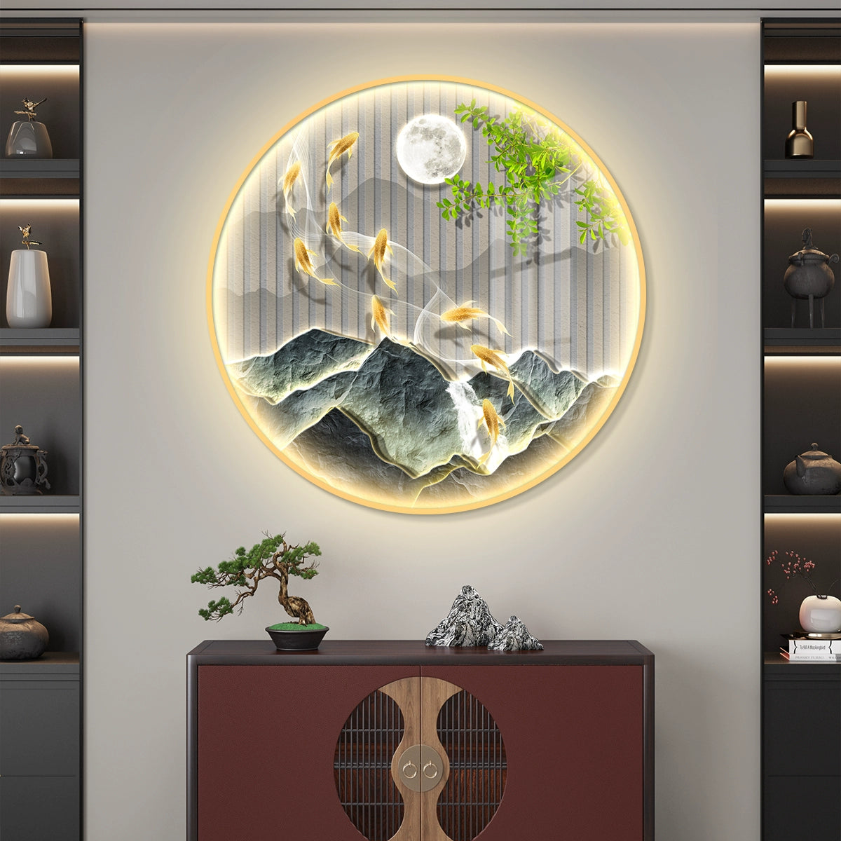 圆形A 玄关九鱼