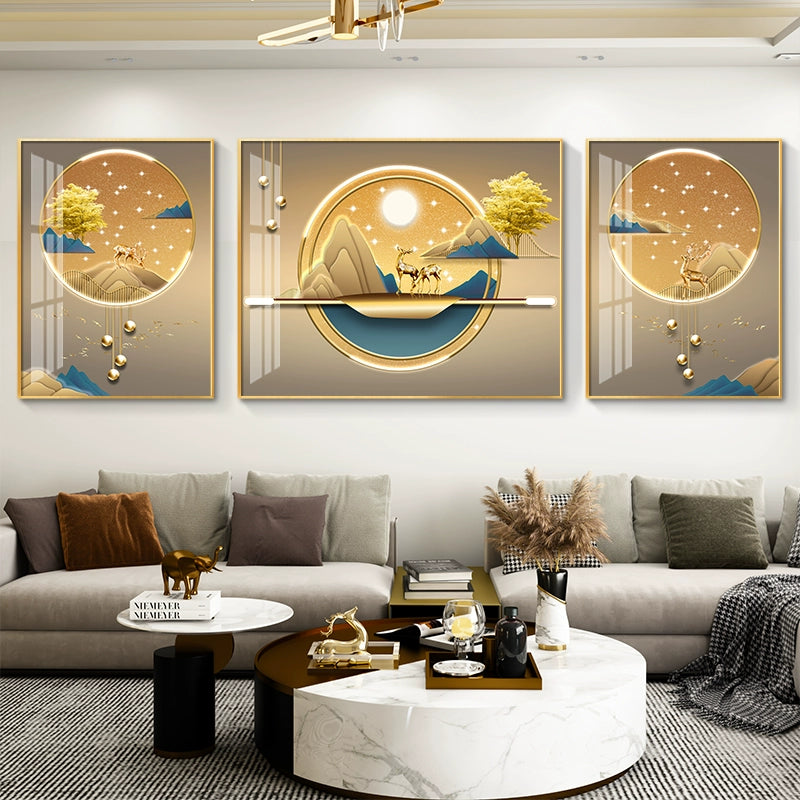 三联画E
