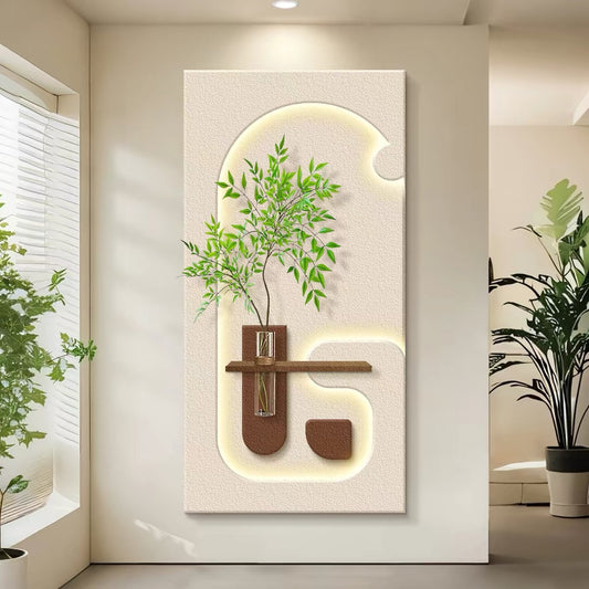 Sandstone Greenery Wallart【027】