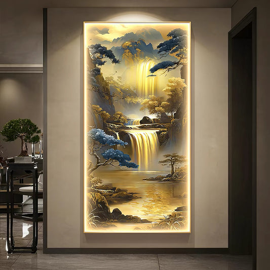 黄金山水画【002】