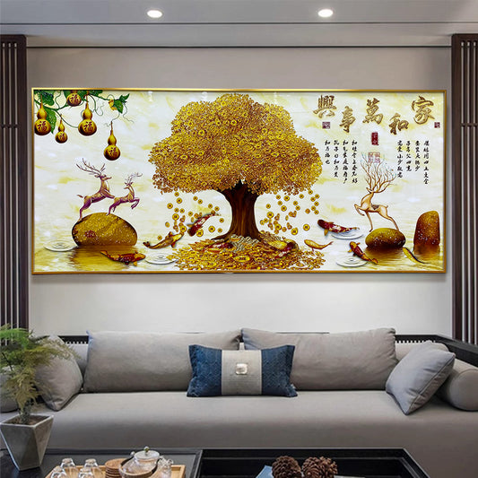 家和万事兴 金钱树